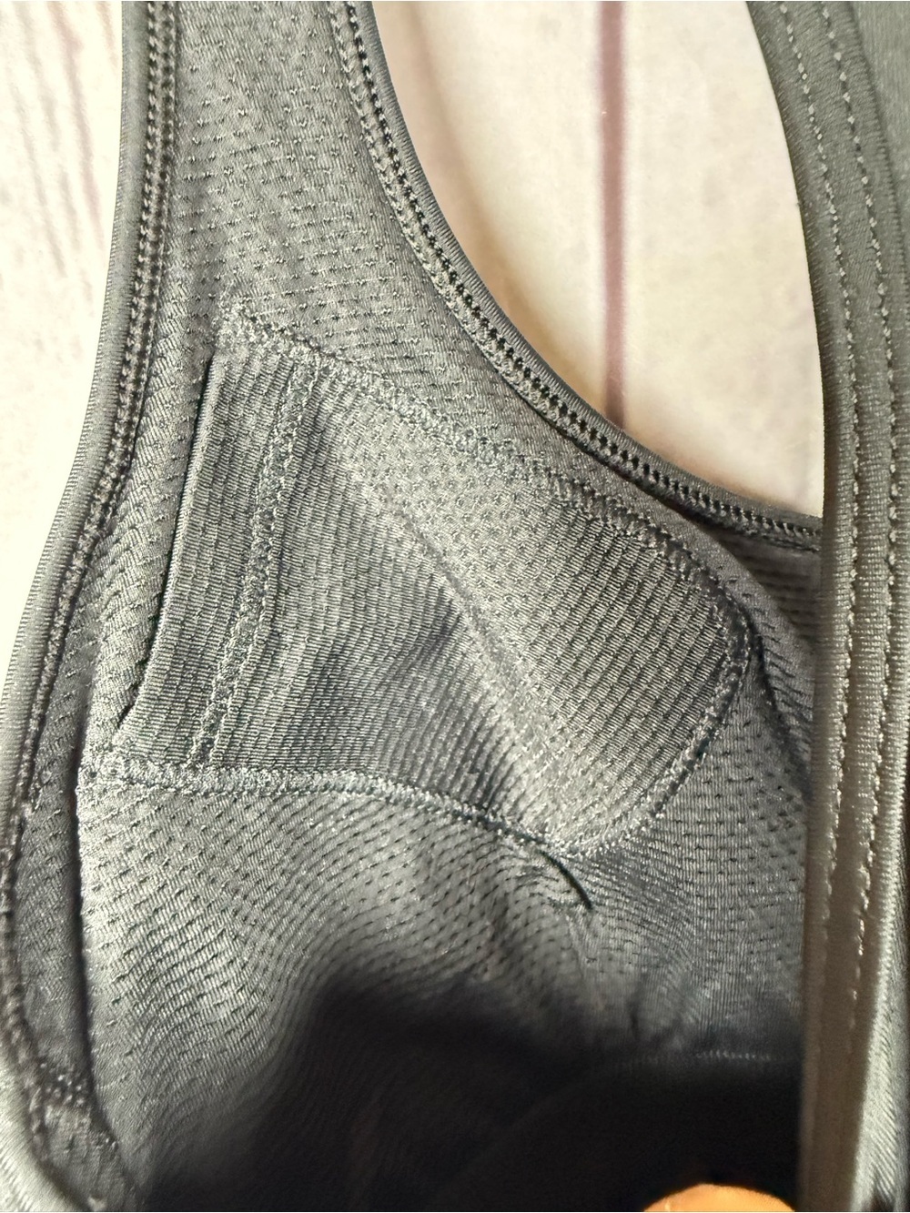 SPAnX Peplum Top Black size S padded - Picture 5 of 5